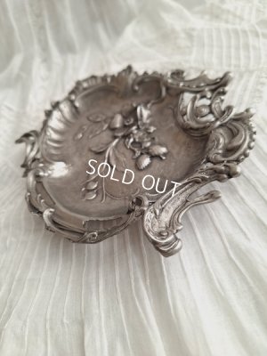 画像8: ピューター花トレイ