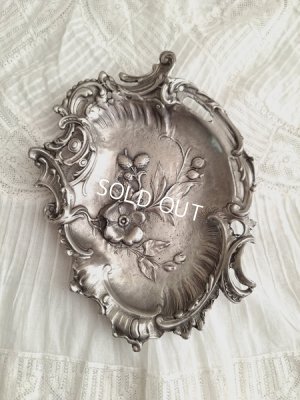 画像2: ピューター花トレイ