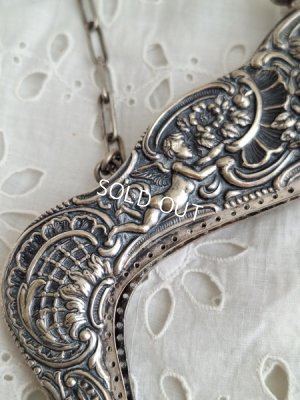 画像3: 天使と花かごレリーフがま口