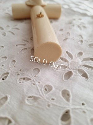 画像9: アンティークセルロイド天使の十字架