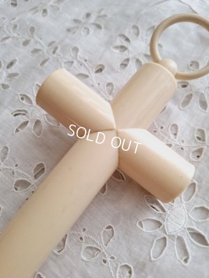 画像13: アンティークセルロイド天使の十字架