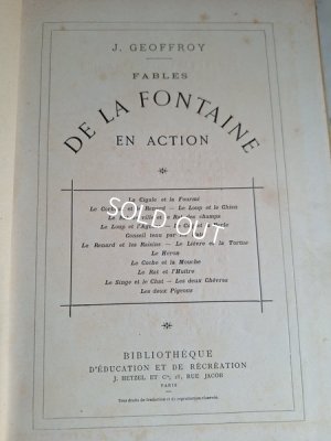 画像4: LA FANTAINEアンティーク絵本