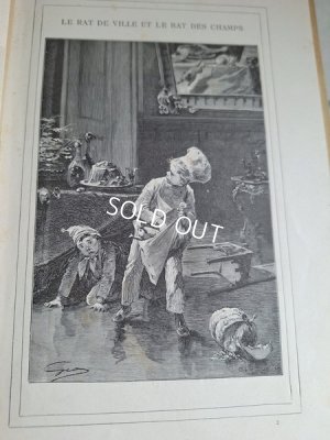 画像7: LA FANTAINEアンティーク絵本