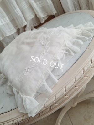 画像11: アンティークレースクッション