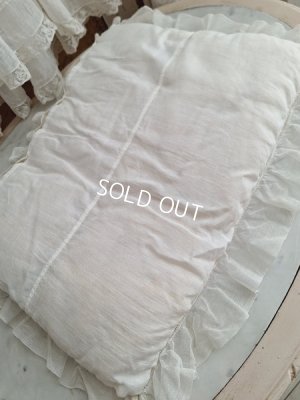 画像17: アンティークレースクッション