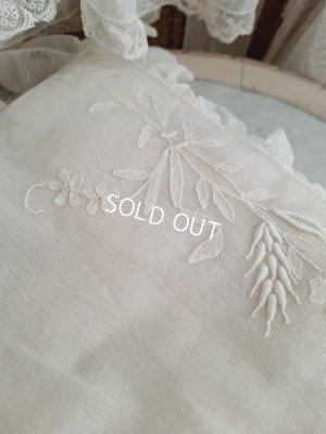 画像5: アンティークレースクッション