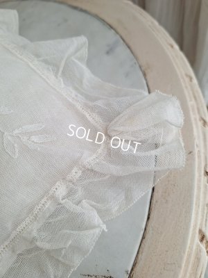 画像8: アンティークレースクッション