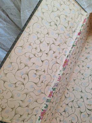 画像10: アンティークカルトナージュボックス