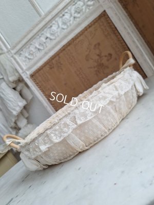 画像8: アンティークレースパニエ