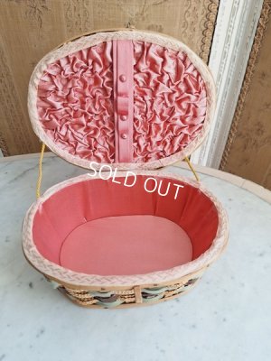 画像16: ピンククッション付ソーイングバスケット