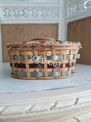 画像11: ピンククッション付ソーイングバスケット