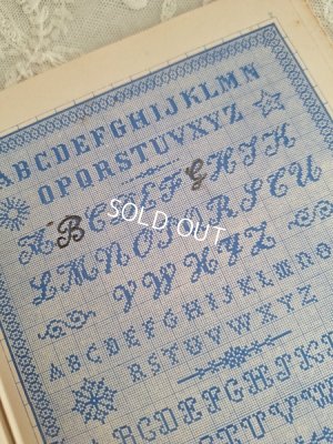 画像10: BRODERIESモノグラム図案本