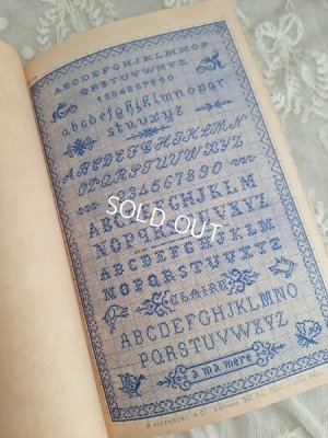 画像11: BRODERIESモノグラム図案本