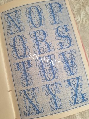 画像17: BRODERIESモノグラム図案本