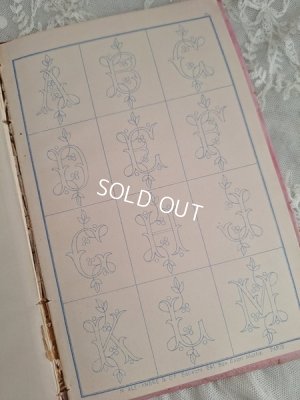画像21: BRODERIESモノグラム図案本
