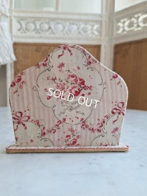 画像5: フレンチリボンファブリックレターホルダー