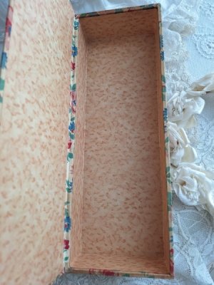 画像7: アンティークカルトナージュボックス