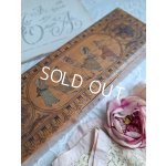 画像: 少女柄アンティーク木箱