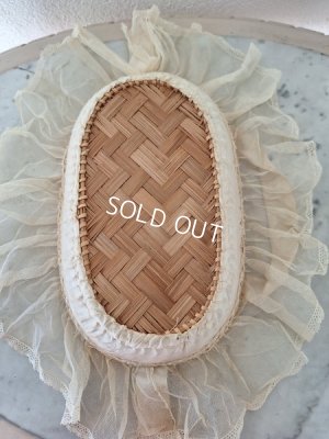 画像15: アンティークレースバスケット