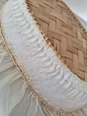 画像16: アンティークレースバスケット