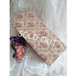 画像: アンティーク花かご柄カルトナージュボックス