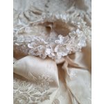 画像: アンティーク布花冠