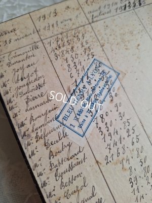 画像6: ナポレオン三世すみれ柄ウッドボックス