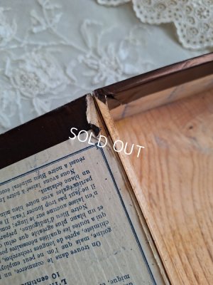 画像8: ナポレオン三世すみれ柄ウッドボックス