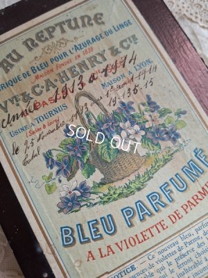 画像2: ナポレオン三世すみれ柄ウッドボックス