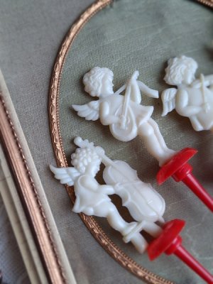 画像3: セルロイドケーキトッパーセット