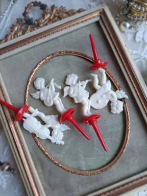 画像6: セルロイドケーキトッパーセット