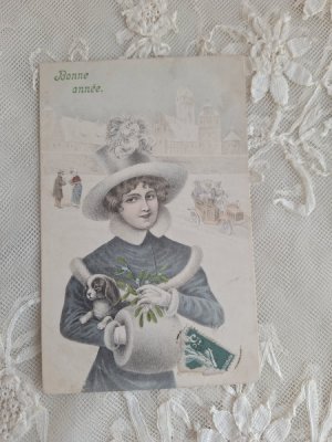 画像13: クリスマスカードセット（ヤドリギ）