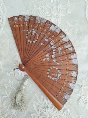 画像15: 花かご柄扇子