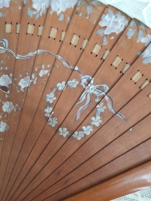 画像8: 花かご柄扇子