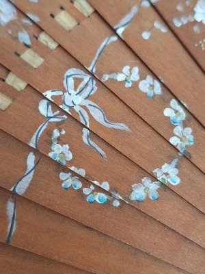 画像5: 花かご柄扇子