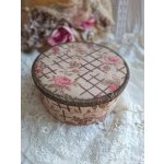 画像: 花柄カルトナージュボックス