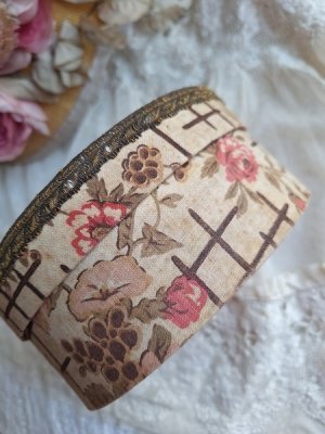 画像10: 花柄カルトナージュボックス