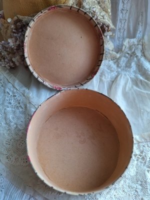 画像5: 花柄カルトナージュボックス