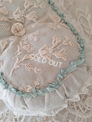 画像11: アンティークレースクッション