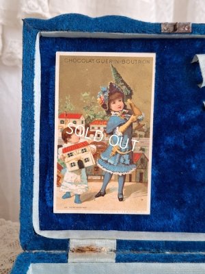 画像2: クロモスカード付ブルークッションボックス