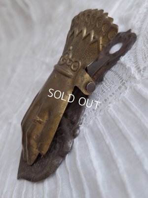 画像5: アンティークハンド形クリップ