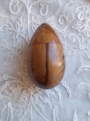 画像5: モシュリンヌすみれ柄ダーニングエッグ