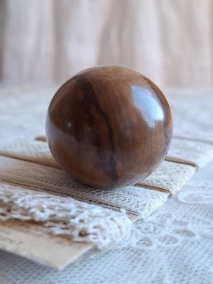 画像7: モシュリンヌすみれ柄ダーニングエッグ