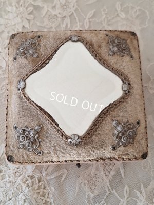 画像2: アンティークミラー付ボックス