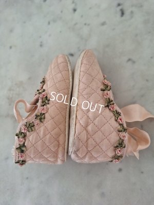 画像15: ロココリボンピンクベビーシューズ