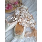 画像: アンティーク布花冠