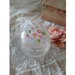 画像: アンティークガラスパウダージャー