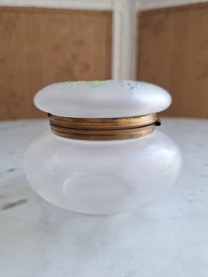 画像10: アンティークガラスパウダージャー