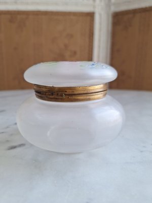 画像11: アンティークガラスパウダージャー