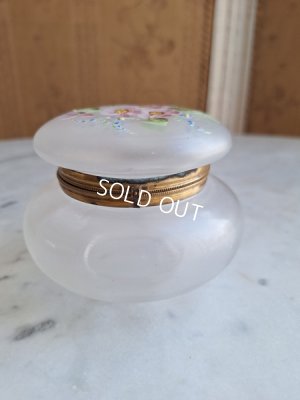 画像12: アンティークガラスパウダージャー